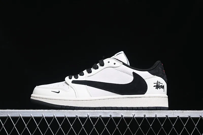 All categories Air Jordan Jordan series basketball shoes Air Jordan 1 Low High-end customized low-top sneakers Travis Scott x Fragment Design x Air Jordan 1 Low OG SP AJ1 Joe 1 Stussy joint-off-white carbon black low-top cultural casual sneakers XZ6868-002